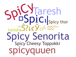 暱稱 - Spicy