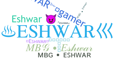 暱稱 - Eshwar