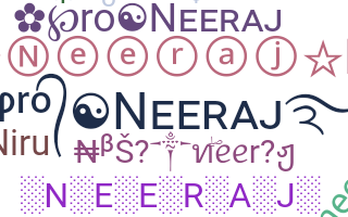 暱稱 - Neeraj