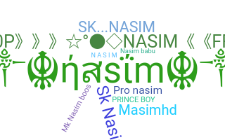 暱稱 - Nasim