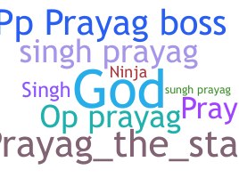 暱稱 - Prayag