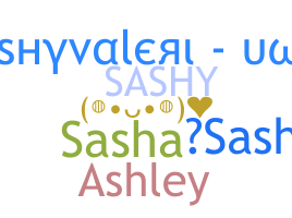 暱稱 - Sashy