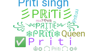 暱稱 - Priti