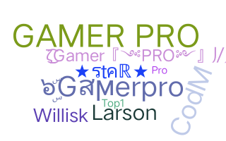 暱稱 - Gamerpro