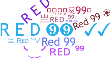 暱稱 - RED99