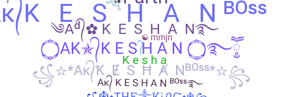 暱稱 - Keshan