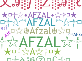 暱稱 - Afzal