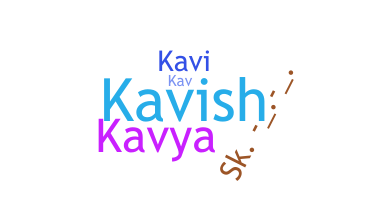 暱稱 - Kavu