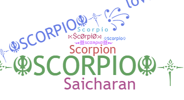 暱稱 - Scorpio