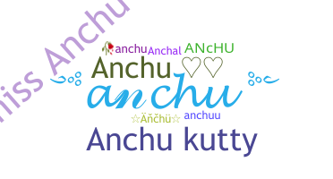 暱稱 - Anchu