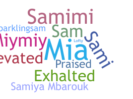 暱稱 - Samiyah