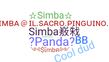 暱稱 - Simba