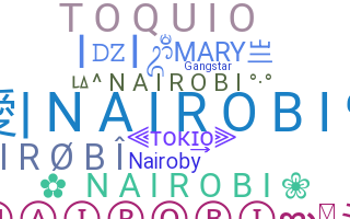 暱稱 - Nairobi