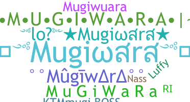暱稱 - mugiwara