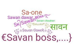 暱稱 - Sawan