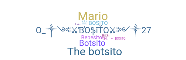 暱稱 - Bosito