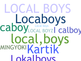 暱稱 - Localboys