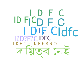 暱稱 - idfc