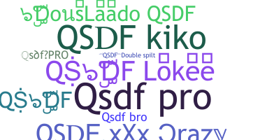 暱稱 - QSDF