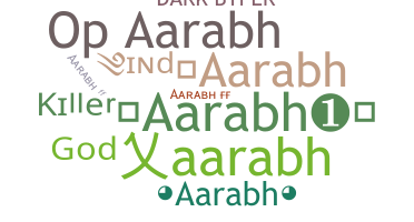 暱稱 - Aarabh