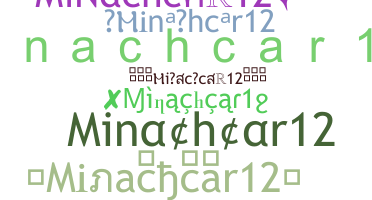暱稱 - Minachcar12