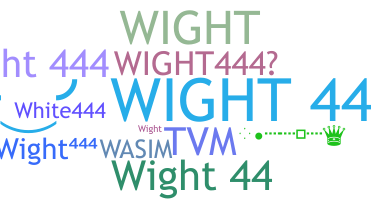 暱稱 - Wight444