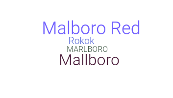 暱稱 - malboro