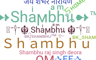 暱稱 - Shambhu