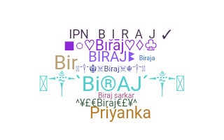 暱稱 - Biraj