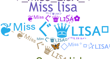 暱稱 - MissLisa