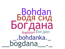 暱稱 - Bogdana