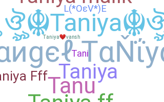 暱稱 - taniya