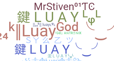 暱稱 - Luay
