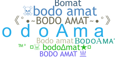 暱稱 - BodoAmat