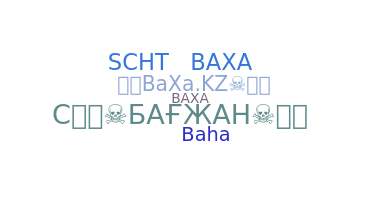 暱稱 - BaXa