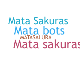 暱稱 - Matasakuras