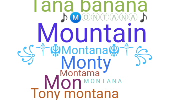 暱稱 - Montana