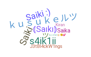 暱稱 - Saiki