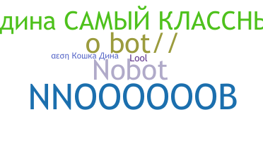暱稱 - NoBot