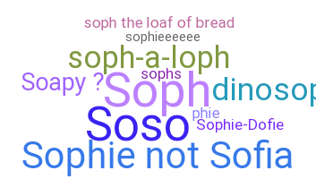 暱稱 - Sophie