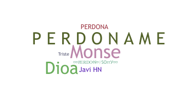 暱稱 - Perdoname