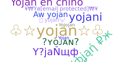 暱稱 - Yojan