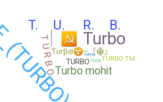 暱稱 - Turbo
