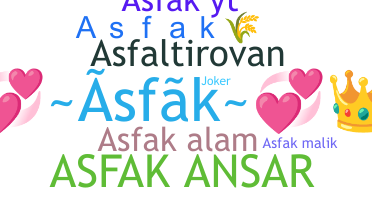 暱稱 - Asfak