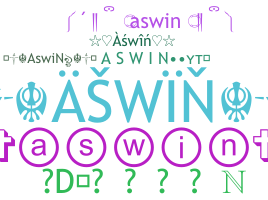 暱稱 - Aswin