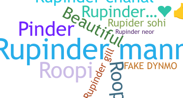 暱稱 - Rupinder