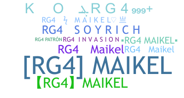 暱稱 - Rg4maikel