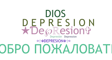 暱稱 - Depresion