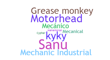 暱稱 - Mechanic