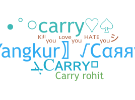 暱稱 - Carry